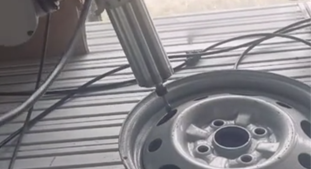 汽车轮毂去毛刺