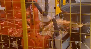 碳钢汽车轮毂去焊缝