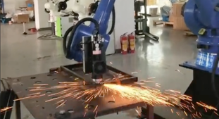 铁件门框去焊缝