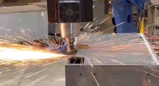 保险柜箱体去焊缝（二）